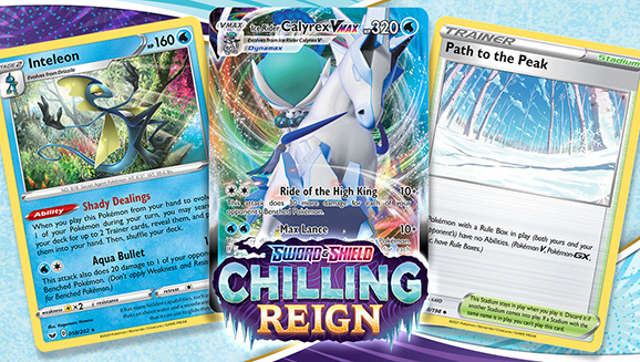 Pokémon TCG Deck Tips: Take the Throne with Ice Rider Calyrex VMAX and Inteleon
