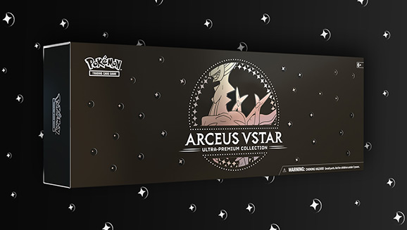 Show Your Mettle with the Arceus VSTAR Ultra-Premium Collection!