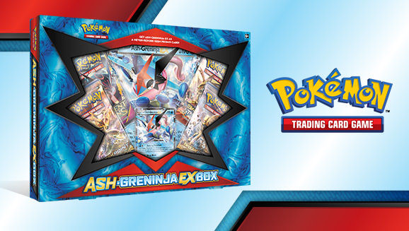 Pokémon TCG: Ash-Greninja-<em>EX</em> Box