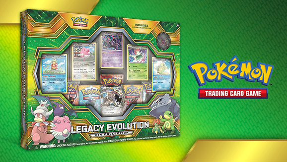 Pokémon TCG: Legacy Evolution Pin Collection