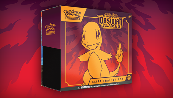 Pokémon TCG: Scarlet & Violet—Obsidian Flames Elite Trainer Box 