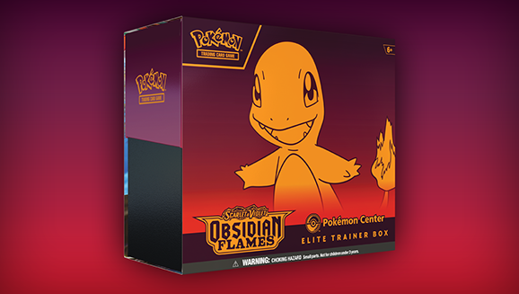 <em>Scarlet & Violet—Obsidian Flames</em> Pokémon Center Elite Trainer Box