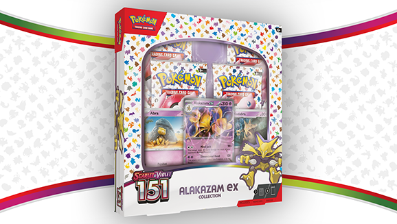 Pokémon TCG Scarlet & Violet 151 Alakazam EX Collection (Em Inglês)