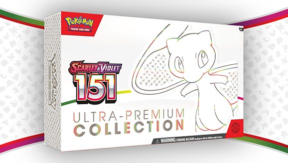 Coffret EV3.5 Ecarlate et Violet - 151 - Collection Ultra Premium : Mew  Pokémon - UltraJeux