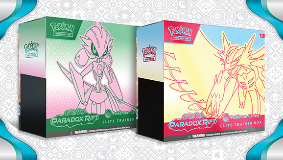 Pokemon Trading Card Game: Scarlet and Violet Paradox Rift Elite Trainer  Box (Styles May Vary)