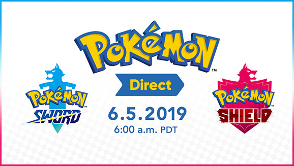Pokémon Sword and Pokémon Shield News Coming June 5