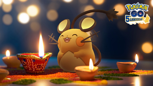 Pokémon GO’s Festival of Lights Event Introduces Dedenne
