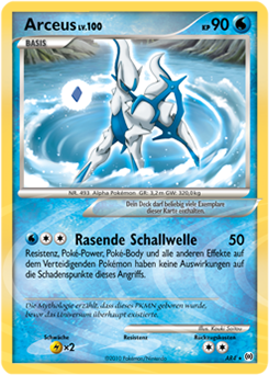 Arceus Platinum Arceus Sammelkarten Datenbank Pokemon De