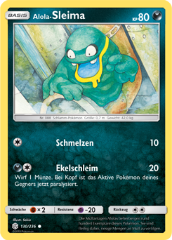 Pokemon Karten SM11 Bund der Gleichgesinnten 127/236 Alola-Sleima #1