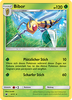 Pokemon XY 5/146 Bibor  Deutsch