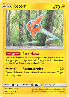 Pokemon Karte Card Ultimative Sieger Nr 82/147 Rotom Reverse Holo deutsch 