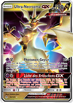 Ultra-Necrozma GX 140/131 Grauen der Lichtfinsternis Pokemon 
