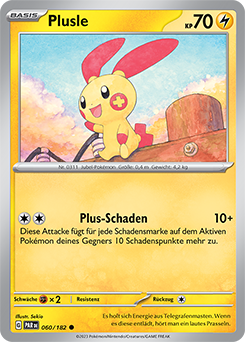 Plusle Paradoxrift Sammelkarten Datenbank Pokemon De