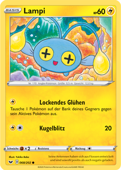 Pokemon Karten SM12 Welten im Wandel 71/236 Lampi 