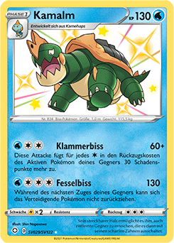 Kamalm VMax 015/073 HoloNM Deutsch Pokemon Karte 