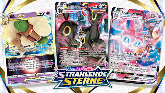 Pokemon Schwert Und Schild Strahlende Sterne Elfun-VSTAR, Pokémon-VMAX und mehr in der Pokémon-Sammelkartenspiel