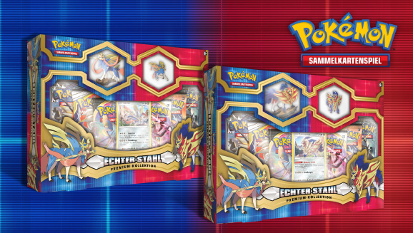 Pokémon-Sammelkartenspiel: Premium-Kollektion Echter Stahl | Pokemon.de
