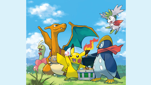 Pokemon Mystery Dungeon Erkundungsteam Himmel Legendäre Pokemon Pokémon Mystery Dungeon: Erkundungsteam Himmel | Videospiele & Apps