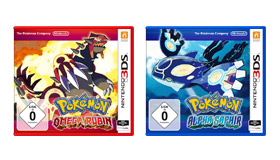 Pokémon Omega Rubin und Pokémon Alpha Saphir