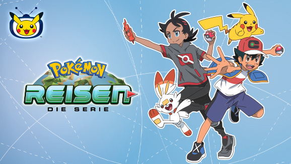 Begib dich in Pokémon Reisen: Die Serie auf Abenteuer mit Ash und Goh