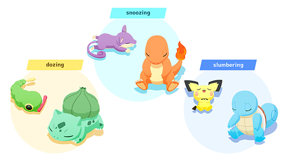 Pok mon Sleep Pokemon