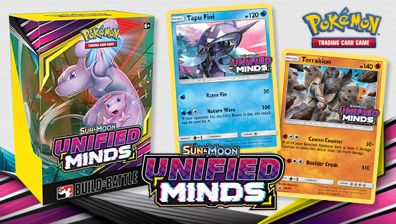 Come Together with Pokémon TCG: Sun & Moon—Unified Minds Build & Battle