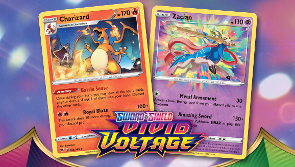 Art Of The Pokemon Tcg Sword Shield Vivid Voltage Expansion Pokemon Com