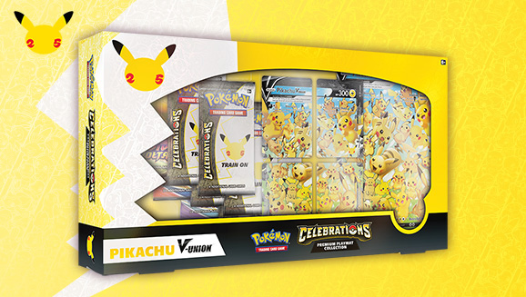 Pokémon Pikachu Trading Cards 25th Anniversary