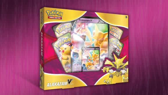 BOX ALAKAZAM V - Antes tarde do que nunca né? Pokemon TCG 