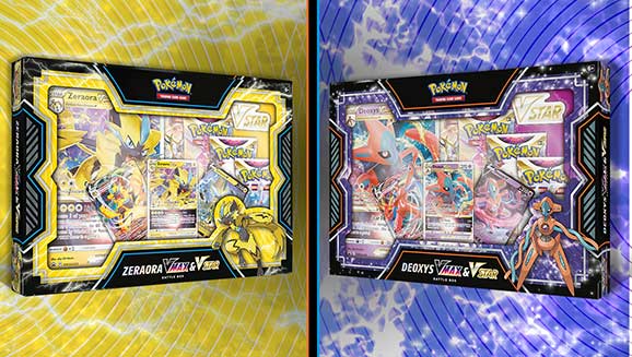 Pokémon TCG: Deoxys/Zeraora VMAX & VSTAR Battle Boxes 