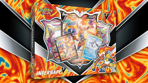 Pokémon TCG: Infernape V Box | Pokemon.com