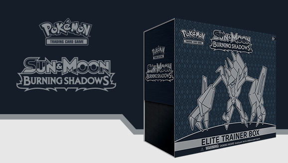 Burn my shadow. 10pcs Plastic PVC Pokemon Booster Box Trainer Showcase Premium Card Pack Protector display Case Sun and Moon Burning Shadows.