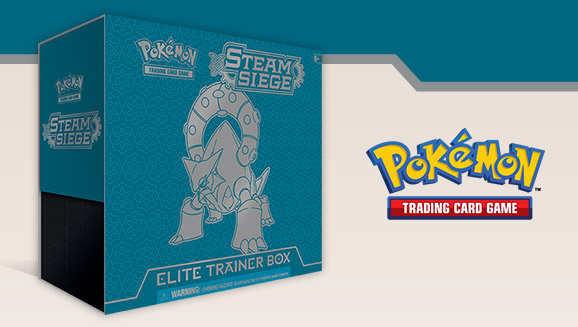 Pokémon TCG: XY—Steam Siege Elite Trainer Box | Pokemon.com