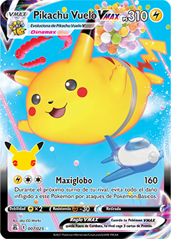 Pikachu Vuelo VMAX