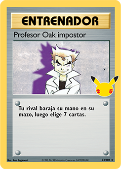 Profesor Oak impostor
