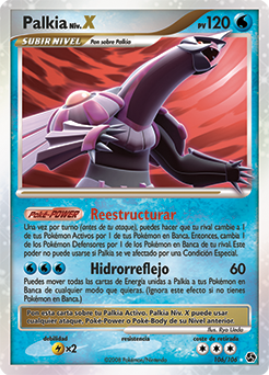 tarjeta de pokemon palkia