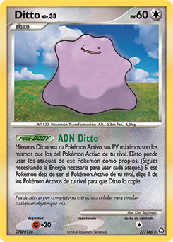 ◓ Pokédex Completa: Ditto (Pokémon) Nº 132