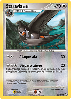 Farfetch'd, Frente Tormentoso, Base de datos de cartas de JCC