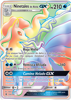 Ninetales De Alola Gx Sm Albor De Guardianes Base De Datos De Cartas De Jcc Pokemon Es