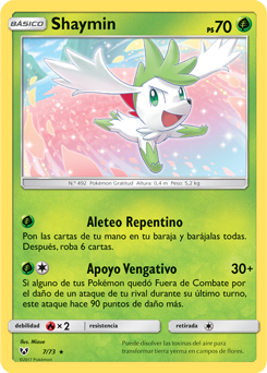 Pokemon Shaymin Forma Cielo