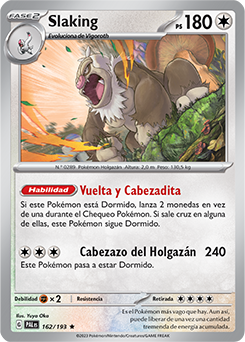 Slaking | Evoluciones En Paldea | Base De Datos De Cartas De JCC ...