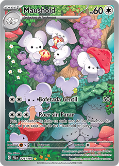 Maushold | Evoluciones en Paldea | Base de datos de cartas de JCC