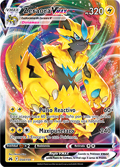 Zeraora Vmax Cenit Supremo Base De Datos De Cartas De Jcc Pokemon Es