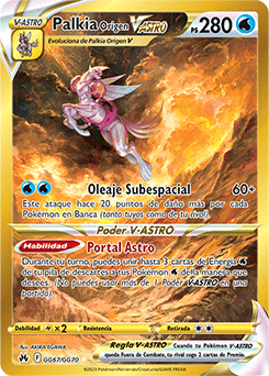 Pokémon TCG: Palkia Origen V-Astro Collection Premium (Español)