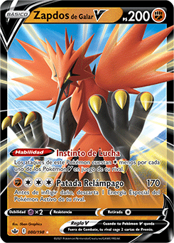 Zapdos de Galar (82/203) Carta Avulsa - Pokémon TCG