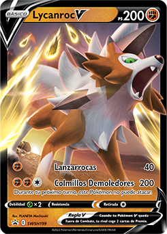 Dibujo para colorear Pokemon Lycanroc Forma Crepuscular