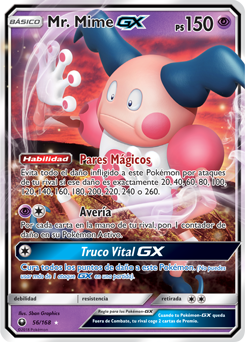 Pokémon Karte Mr. Mime GX – 67/181 Ultra Rare | Team Up Set, NM/M Zustand