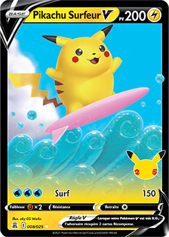 Pikachu Surfeur-V