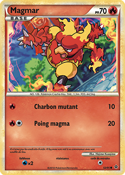 Magmar Hs Dechainement Encyclopedie Des Cartes Du Jcc Www Pokemon Fr