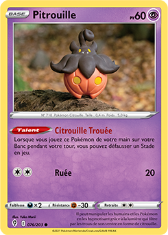 44/119 Pitrouille Reverse-XY4:Vigueur Spectrale Carte Pokemon Neuve Française 
